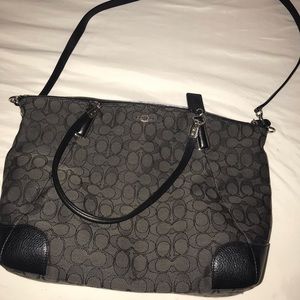 COACH Outline Signature Kelsey Handbag